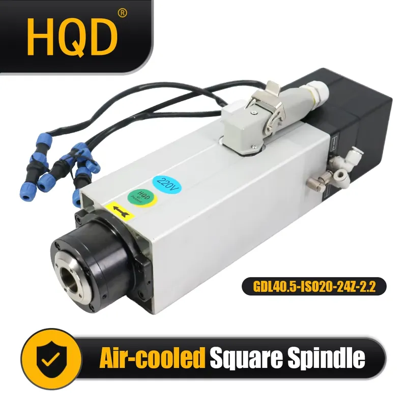 Spindle Motor - Polen verzonden HQD GDL40.5-ISO20-24Z-2.2 220V 24000RPM