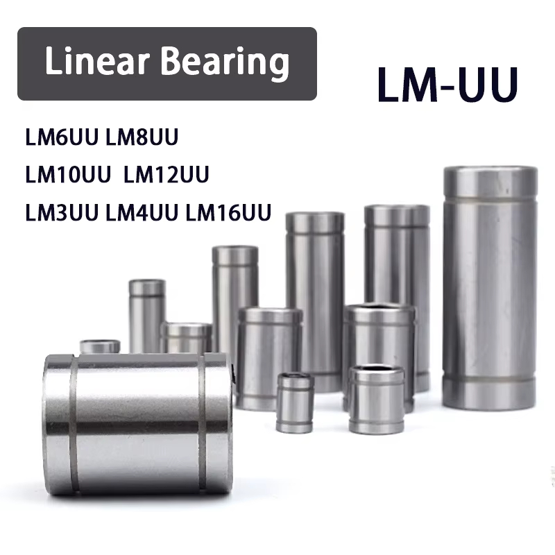 Lm8Uu Bearing - 10 stuks LM8 LM8UU LM3UU LM10UU