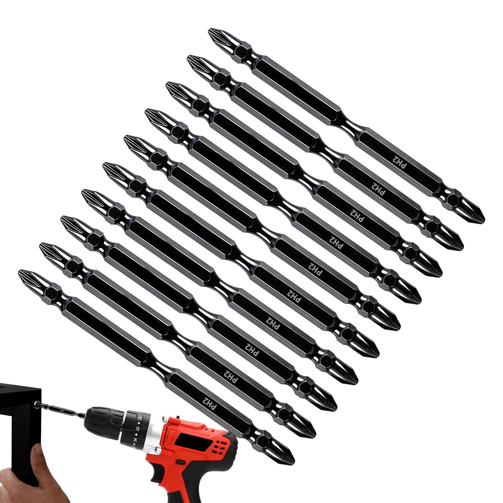 End Mill - Magnetische bits voor boormachines, dubbelzijdig gefreesde