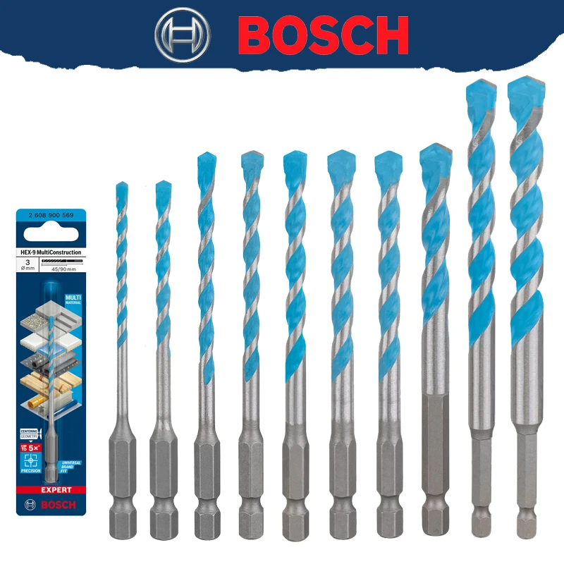 Drill Bit Set - BOSCH EXPERT HEX-9 Multi-bouwboren voor beton,