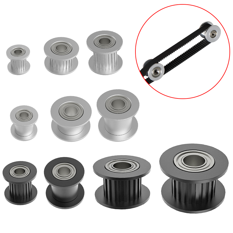 Gt2 Pulley - GT2 Spanrol Timing Katrol 16-tands 20-tanden