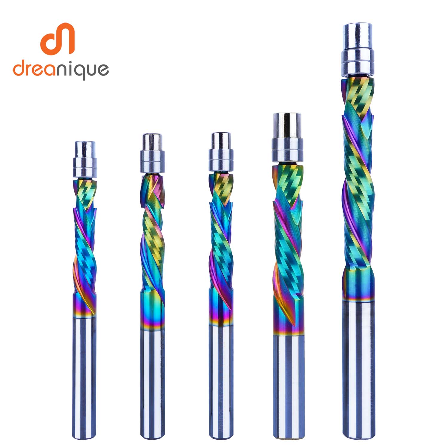 End Mill Set - Dreanique 1 st DLC Coating Vhm