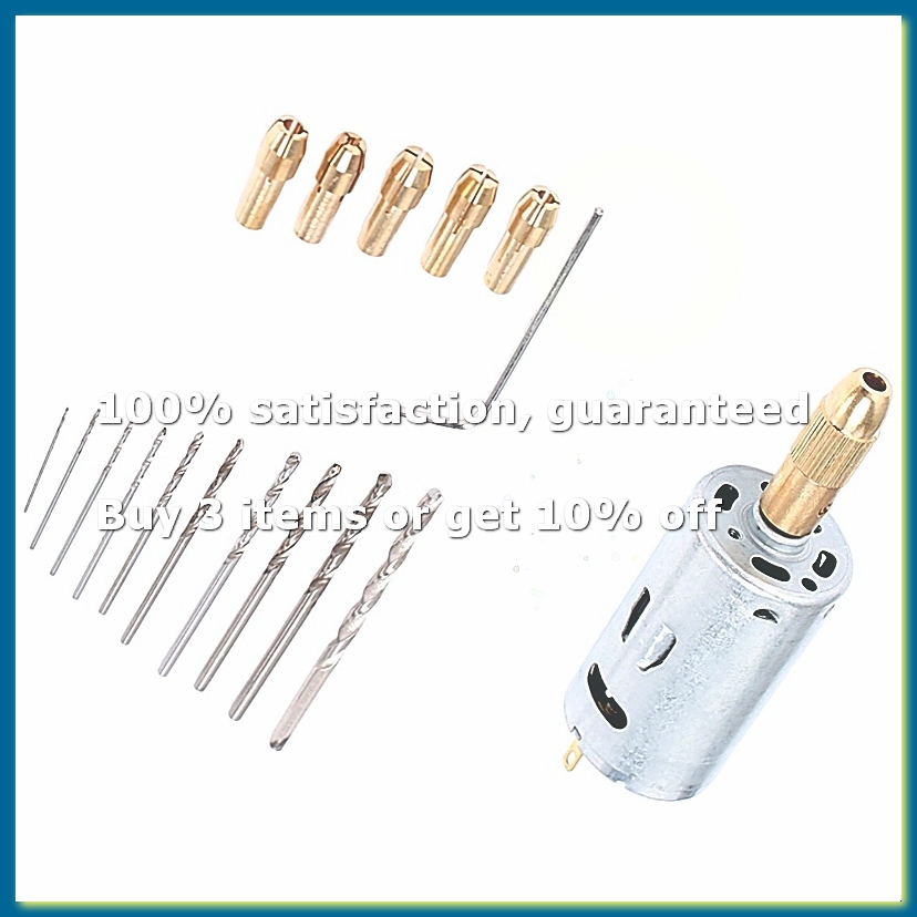 Drill Bit Set - Mini Elektrische Handboor Set DC 12V