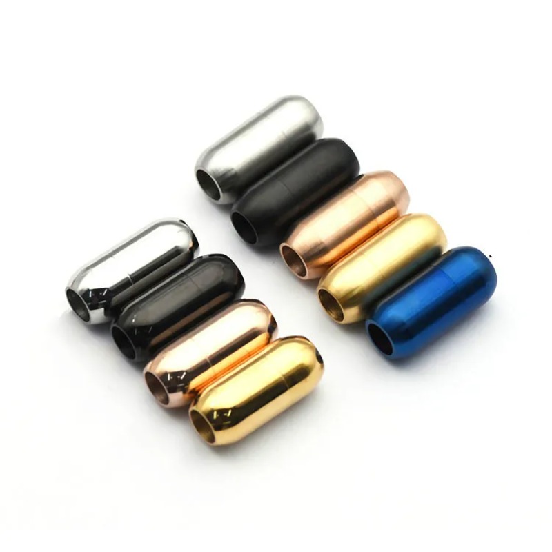 Coupling 8Mm - 5 stks/partij Rvs Magnetische Sluitingen Eindgat
