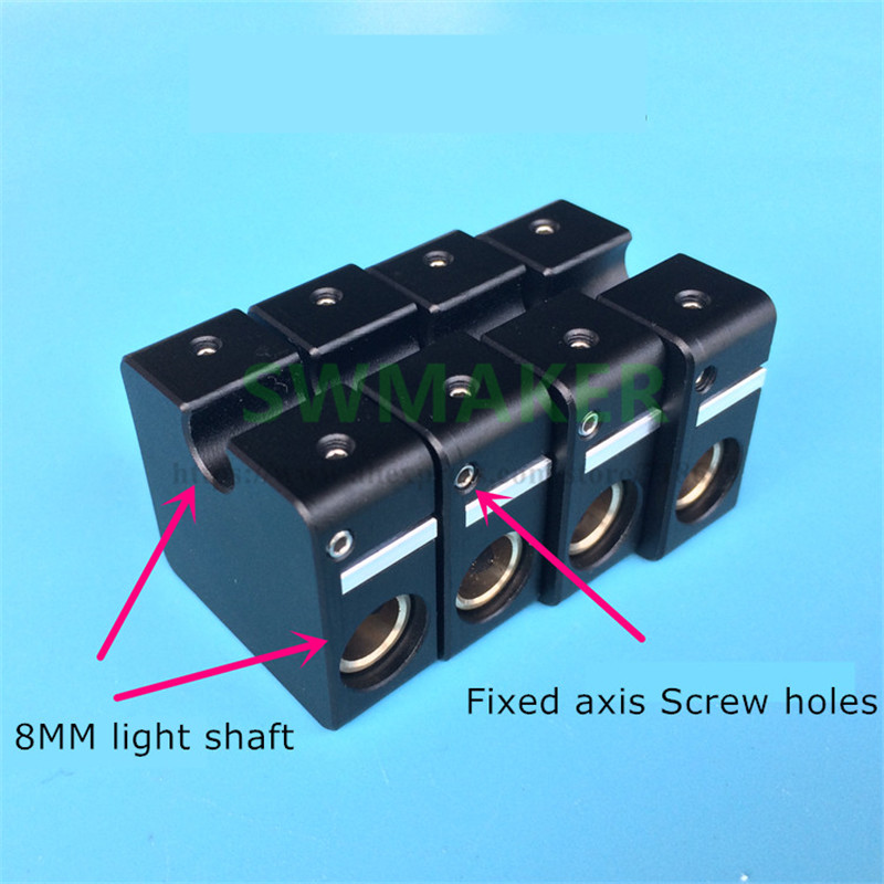 Linear Rod 8Mm - UM2 Bijgewerkte versie kruisschuifblok + 2GT