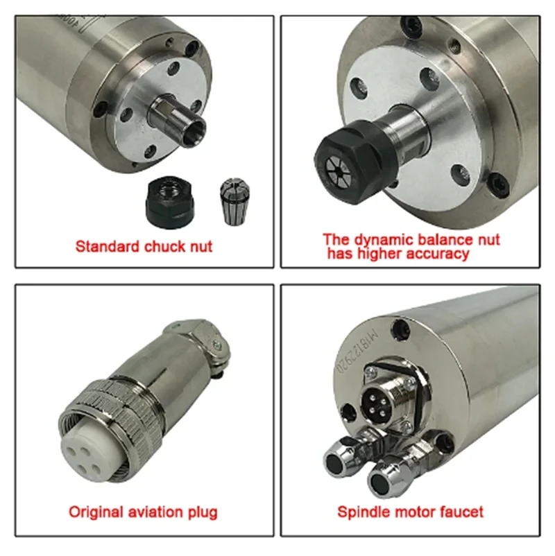 65X158-800W-ER11-220V CNC Wate - Water Cooled Spindle recensie en prijs
