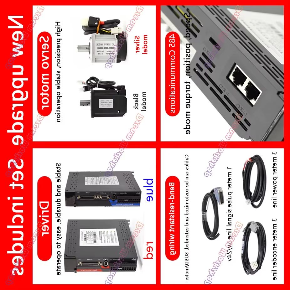 1KW/1.5KW/2KW/2.3KW/2.6KW 220V - Servo Motor recensie en prijs