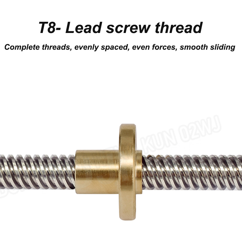 T8 trapeziumvormige schroef me - Lead Screw 8Mm recensie en prijs