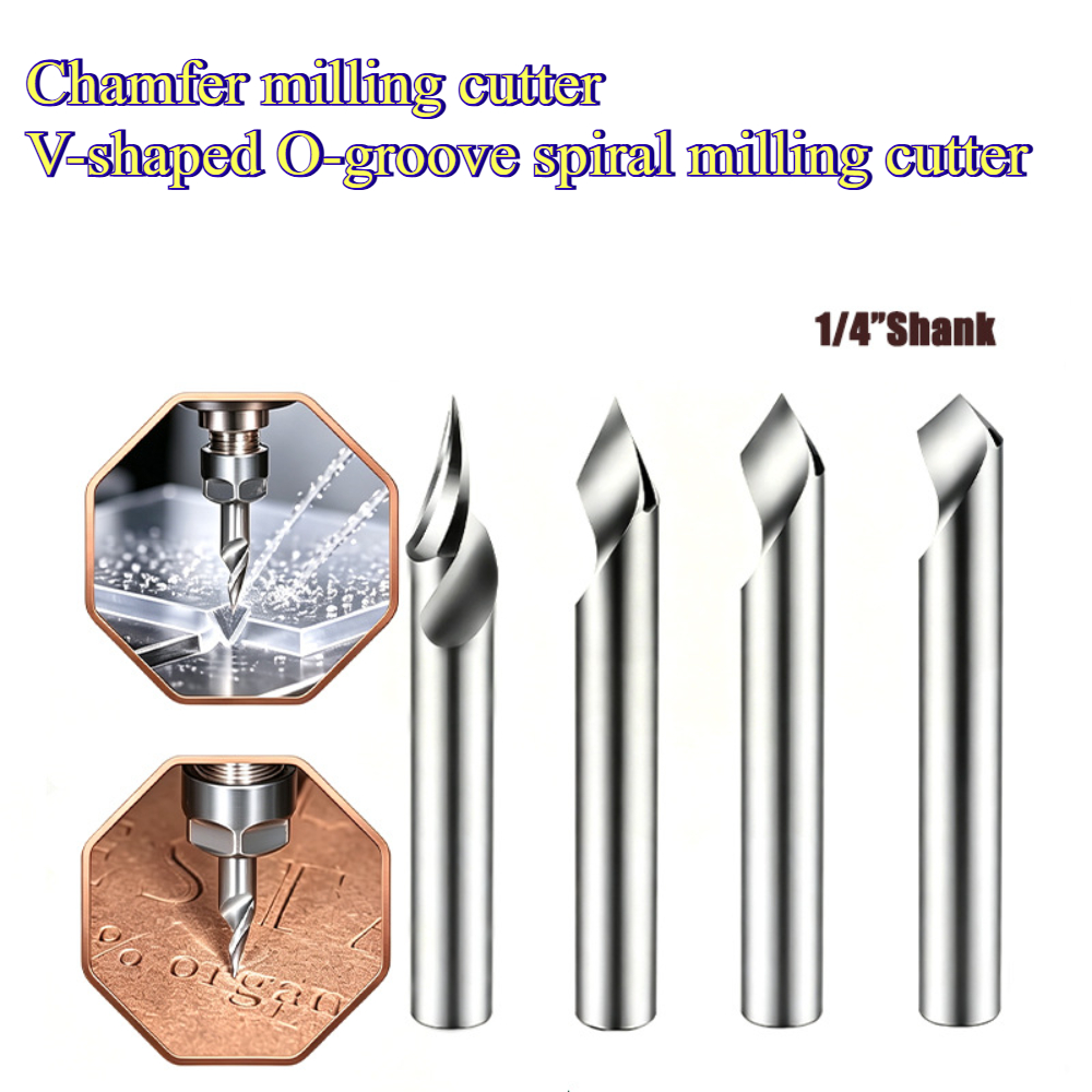 V-type spiraal CNC-freesbit 1/ - Cnc Bits recensie en prijs