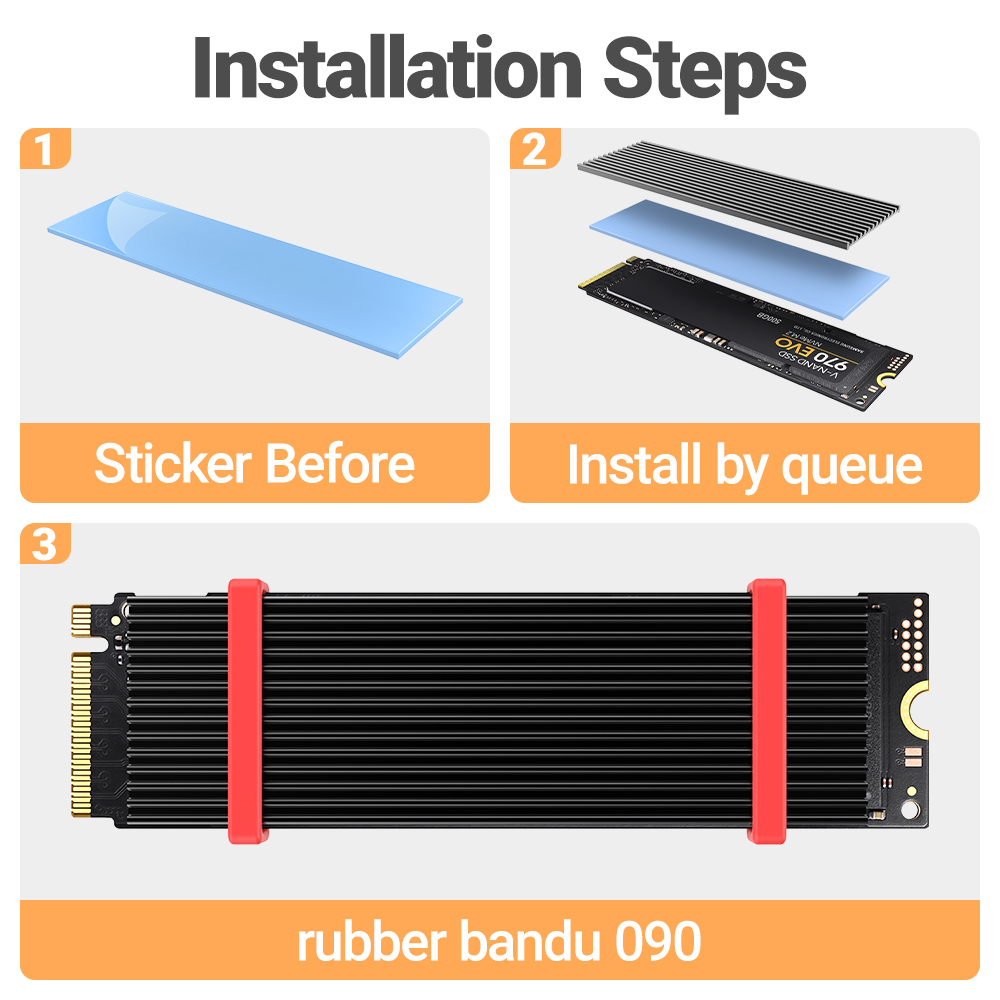 JEYI M.2 SSD koellichaam, alum - Aluminium Extrusion recensie en prijs