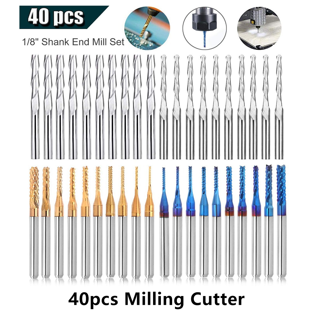 Twotrees End Mill Graveren Bit - End Mill Set recensie en prijs