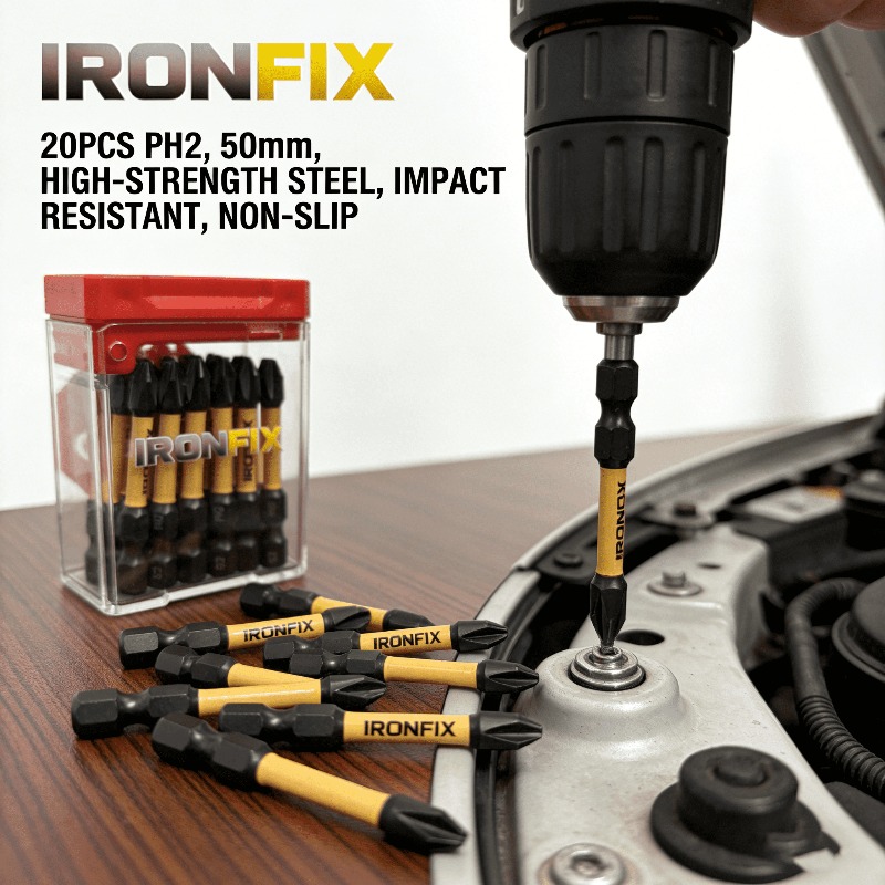 Duurzame set van 20 PH2-schroe - Drill Bit Set recensie en prijs