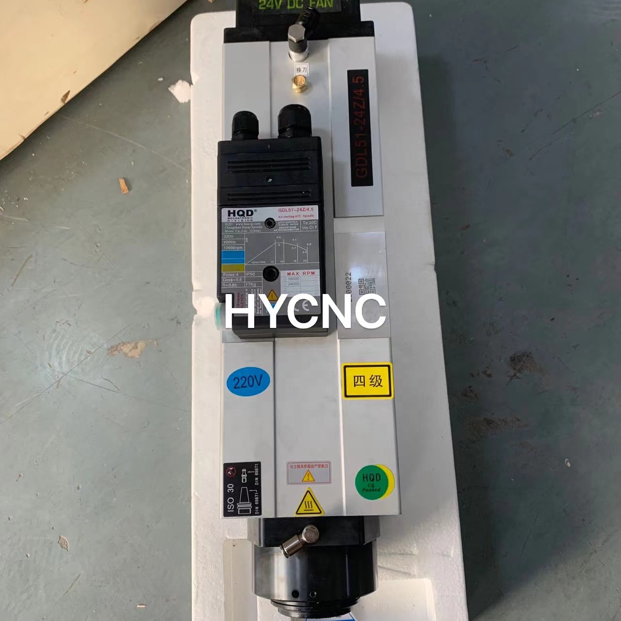 4,5 kW Atc-spindel Iso30-motor - Spindle Motor recensie en prijs