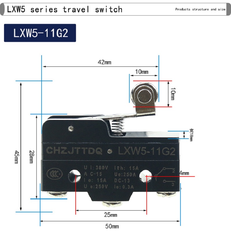 CHZJTTDQ Reisschakelaar Eindsc - Limit Switch recensie en prijs