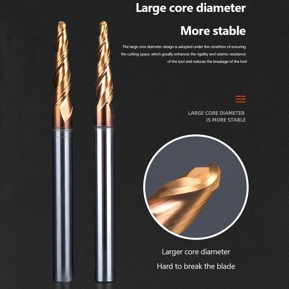 HRC55 Vhm Kogelfrees Conische  - End Mill Set recensie en prijs