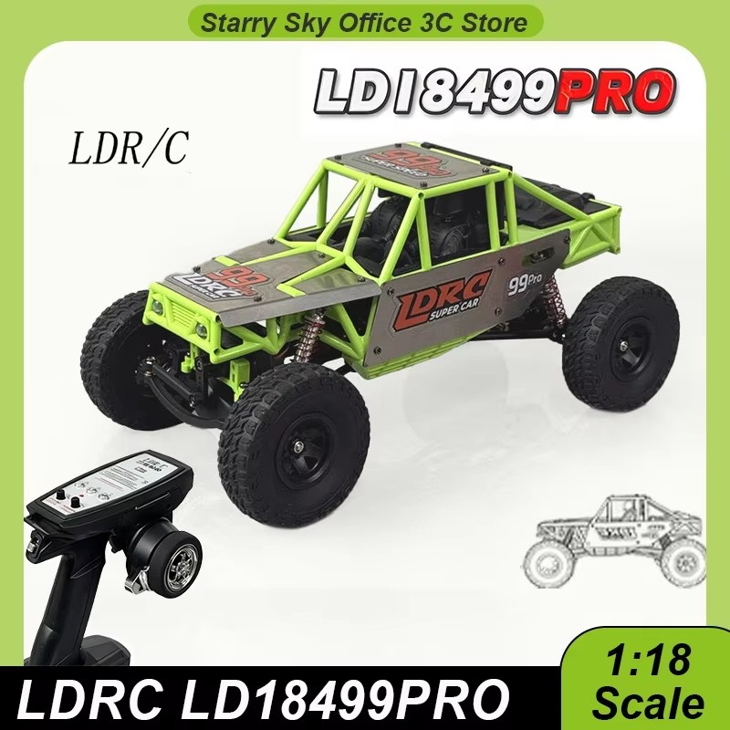 LDRC LD18499PRO 1:18 RC Auto 4 - Servo 9G recensie en prijs