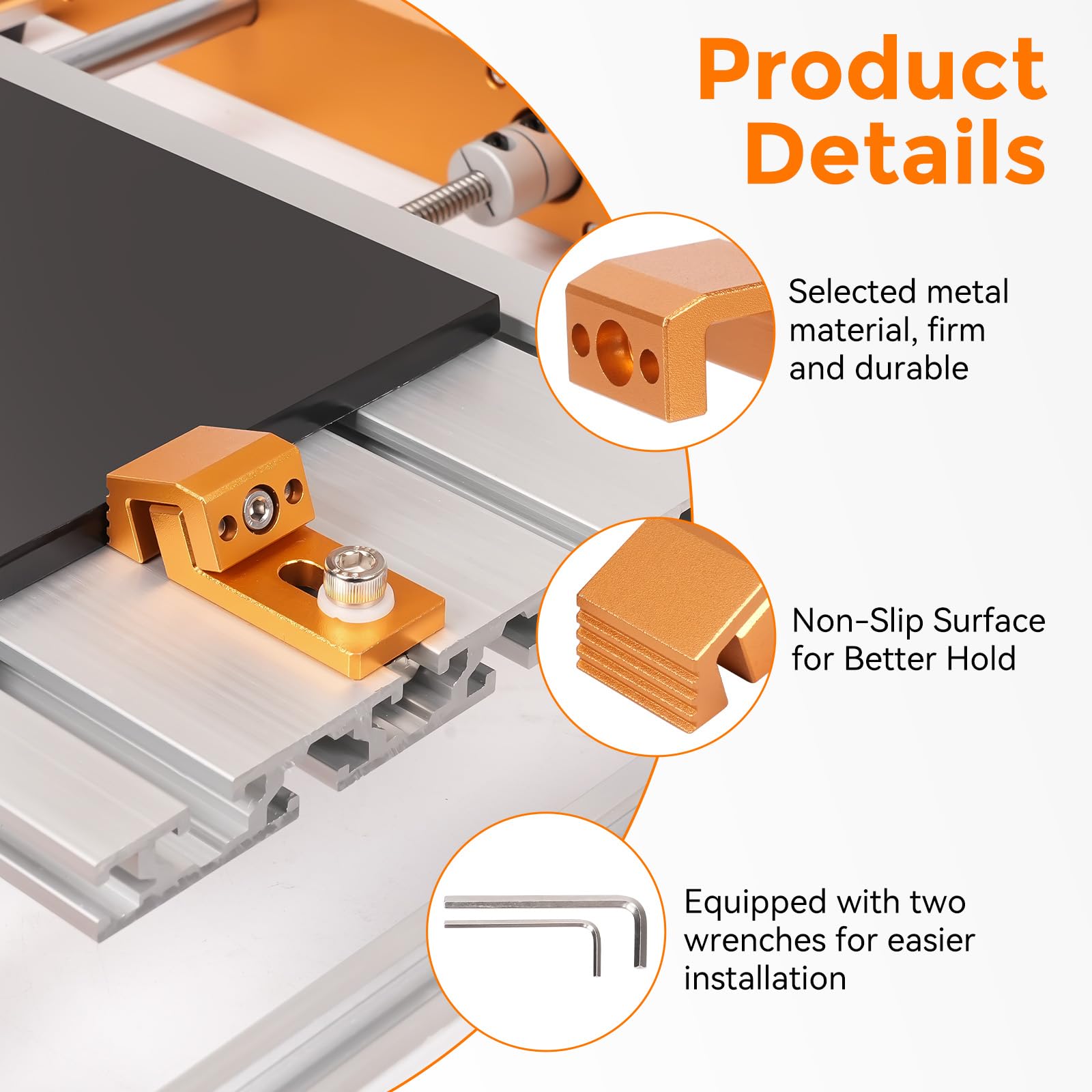 Aluminium tijgerklauw voor 301 - 3018 Aluminium Cnc recensie en prijs