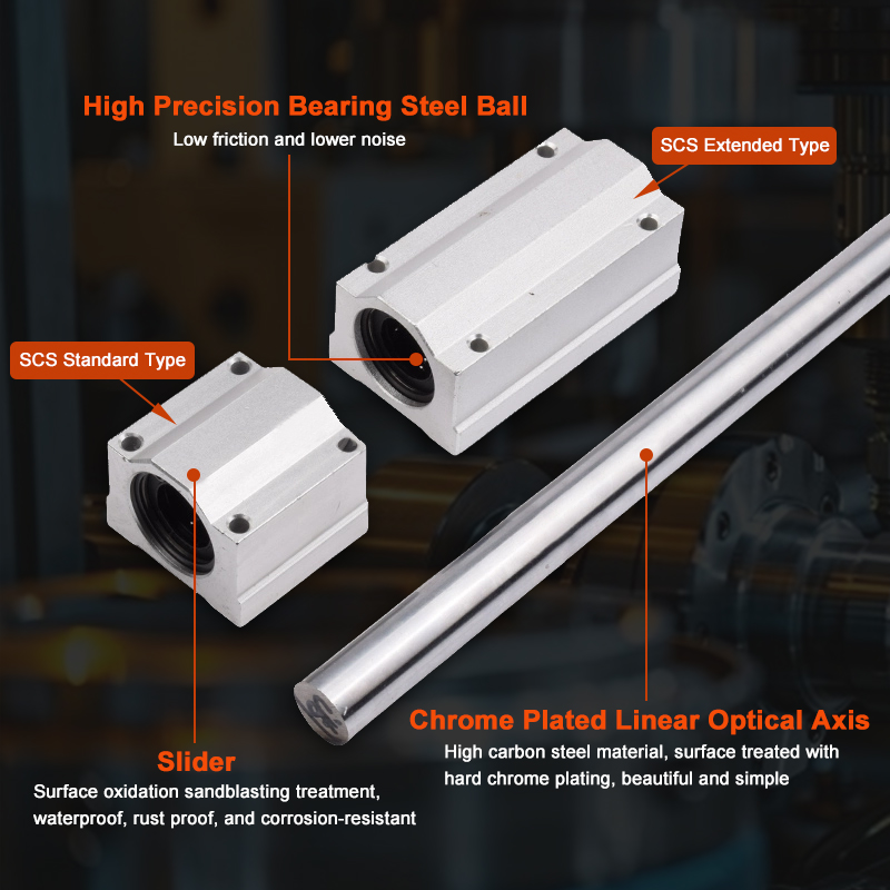 1 st SC8LUU SCS8LUU 8mm Lange  - Lm8Uu Bearing recensie en prijs