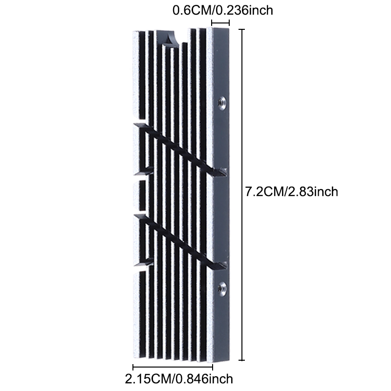GPUHOLD M.2 SSD-koellichaam, N - Aluminium Extrusion recensie en prijs