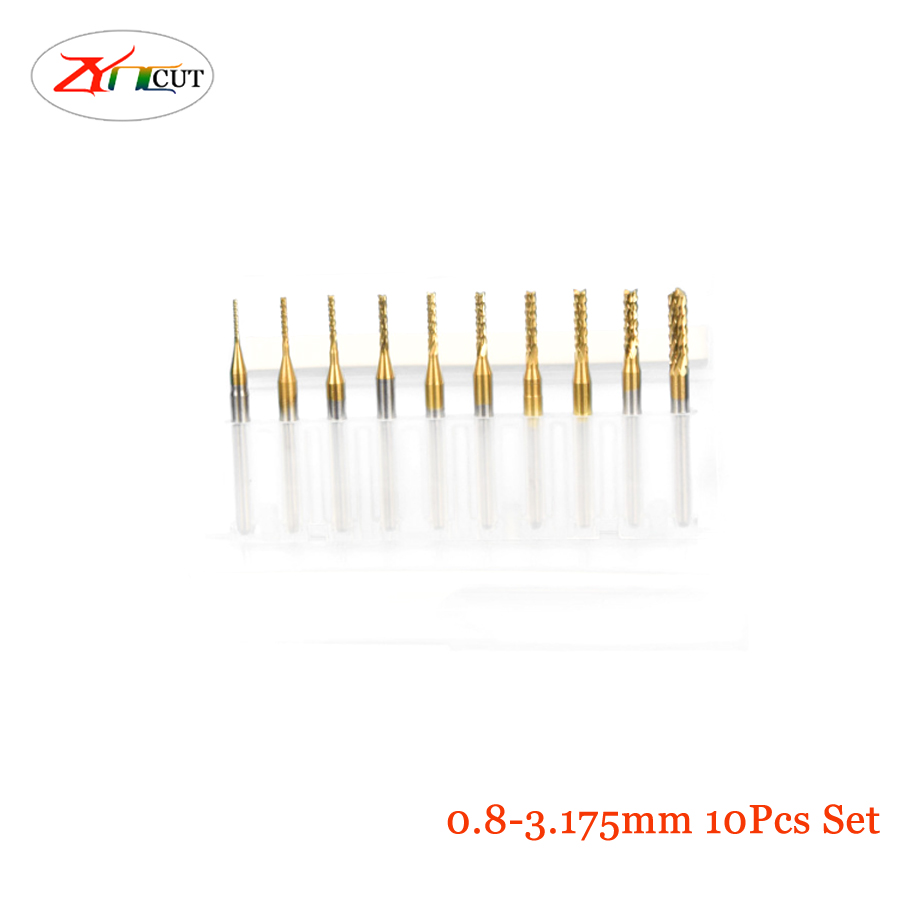 0,6-1,5 mm PCB freesmes met Ti - End Mill Set recensie en prijs
