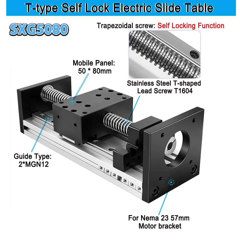 Z-as 80mm brede trapezvormige  - Linear Rail recensie en prijs