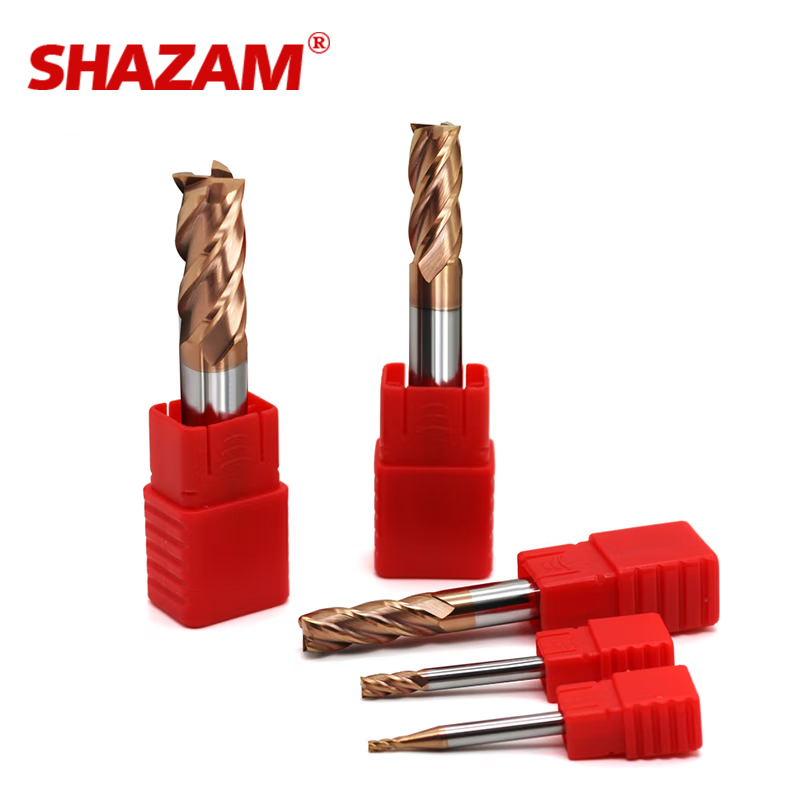 Shazam 4-Shank Hrc55 4-Fluit F - End Mill Set recensie en prijs