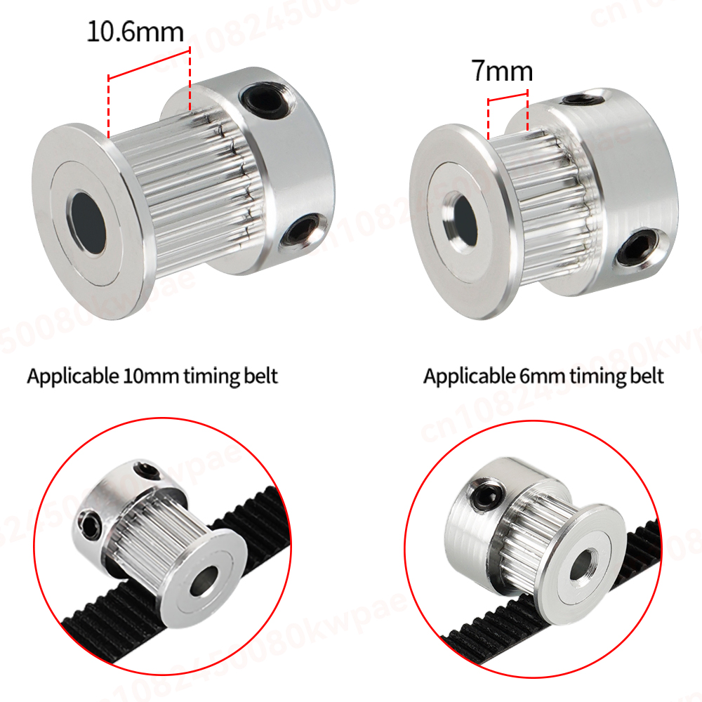 1/5/10pcs GT2 20 Tanden 16 Tan - Gt2 Pulley recensie en prijs