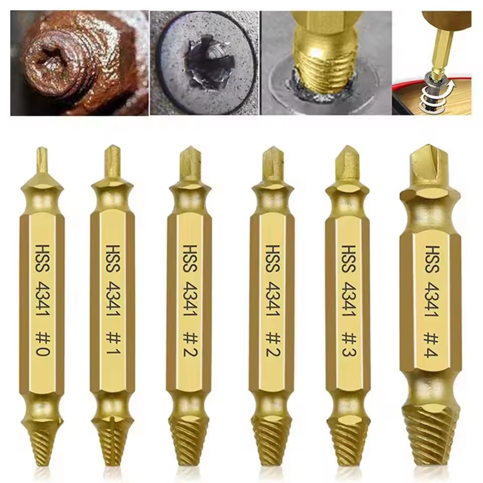 Beschadigde gebroken schroefex - Drill Bit Set recensie en prijs