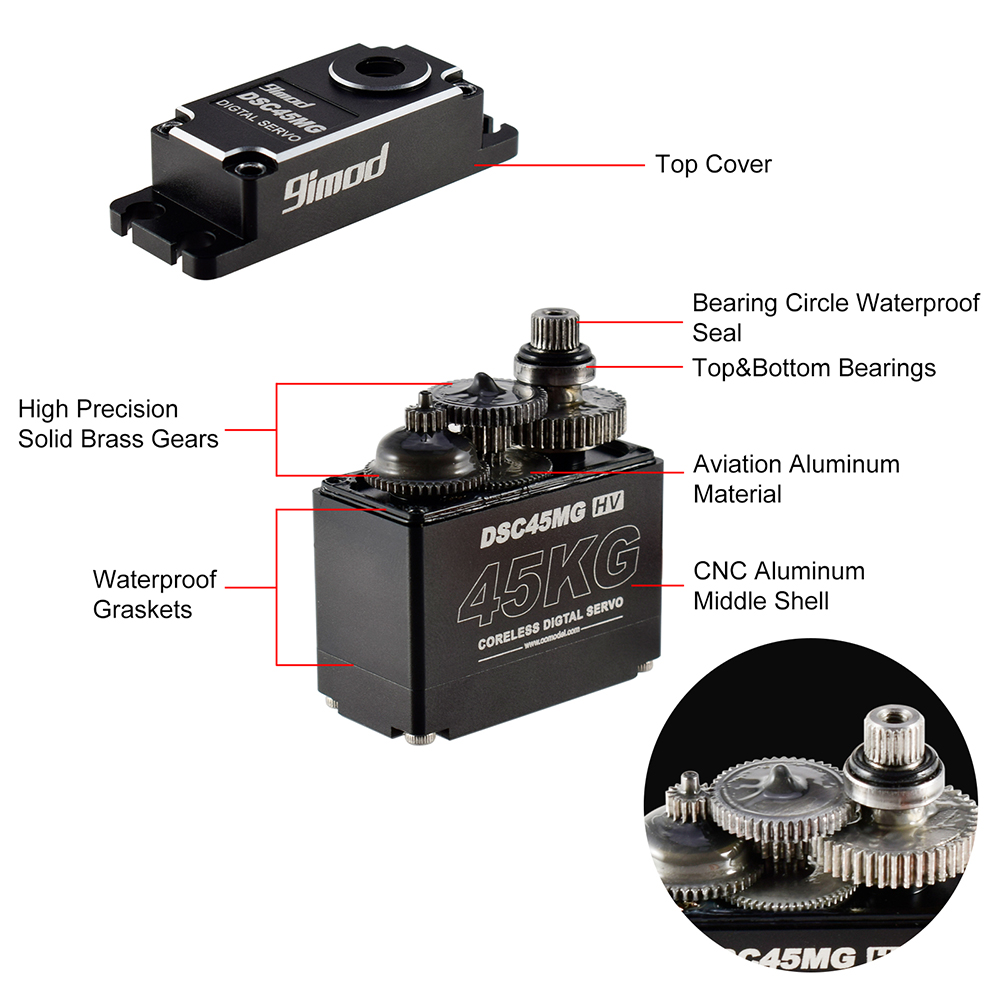 9imod RC Servo 35kg 45kg 25kg  - Servo 9G recensie en prijs