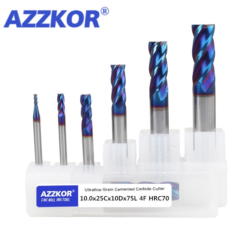 Hrc70 4f Freesmachine Legering - End Mill Set recensie en prijs