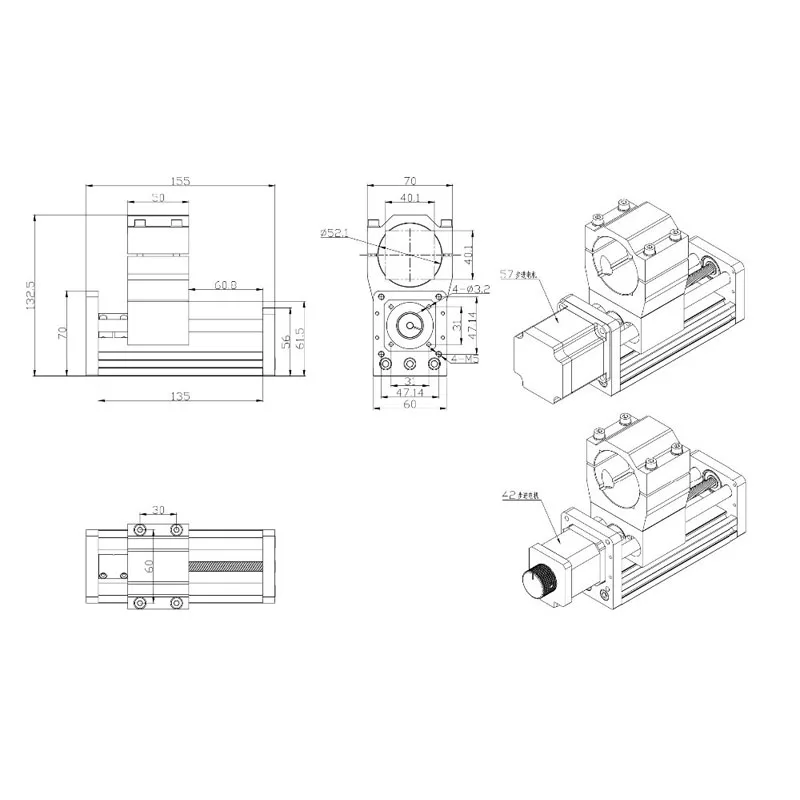 CNC 3018 Z-as Module met Nema1 - 3018 Aluminium Cnc recensie en prijs