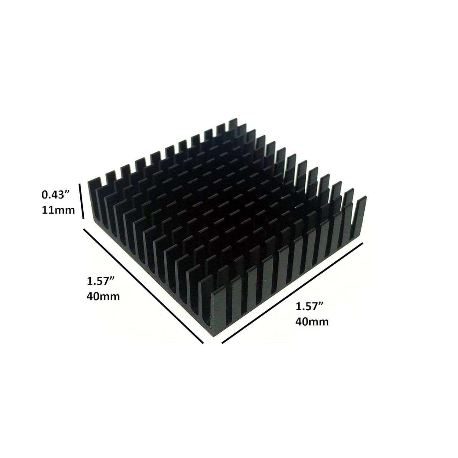 1/2/3/4 stuks Heatsink Alumini - Nema 17 Stepper recensie en prijs
