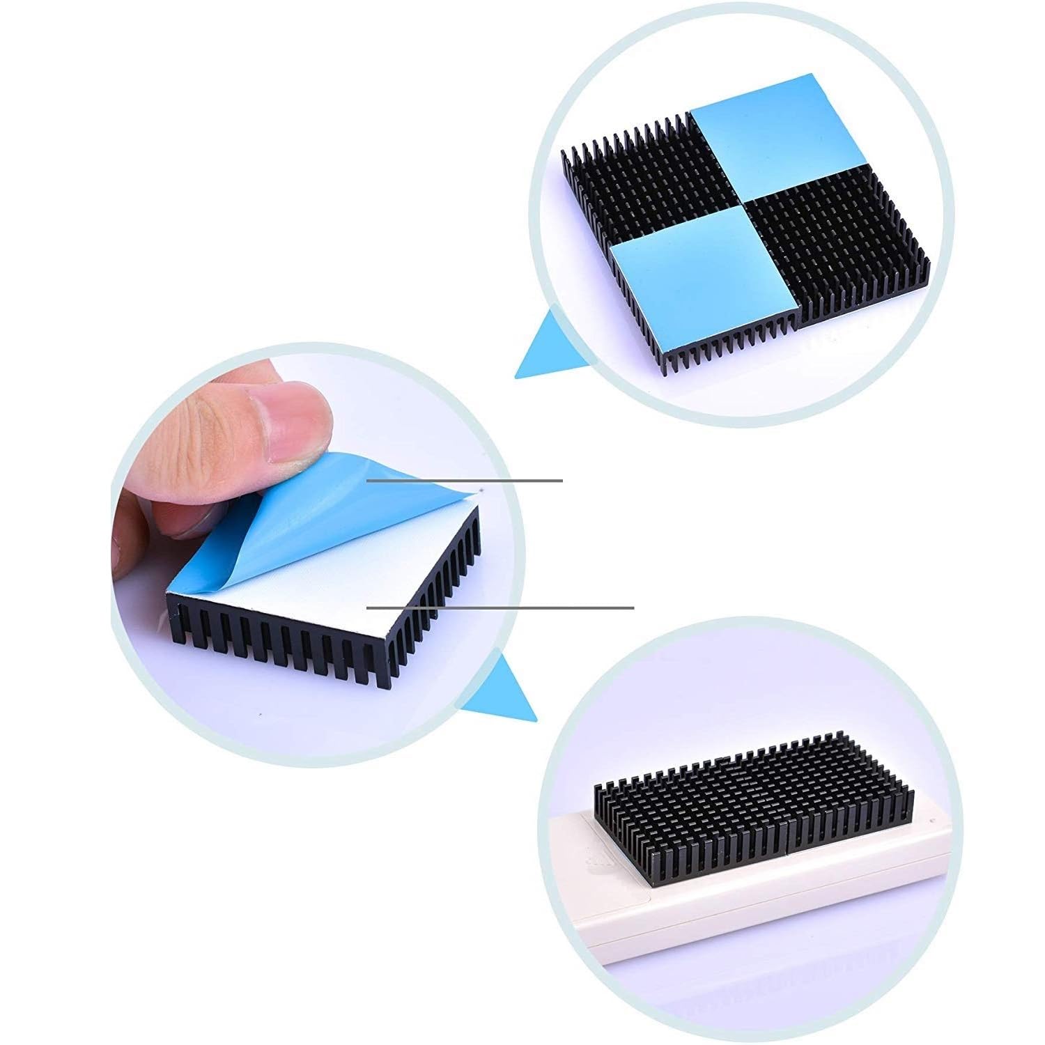 1/2/3/4 stuks Heatsink Alumini - Nema 17 Stepper recensie en prijs