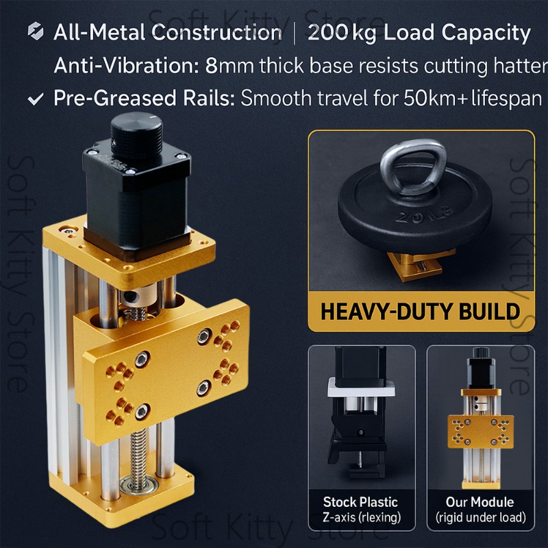 CNC 3018 Z-as module spindelga - 3018 Aluminium Cnc recensie en prijs